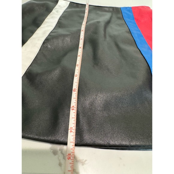 Emory Park Vintage‎ Look Faux Leather Mini Skirt Size Small - Picture 5 of 10